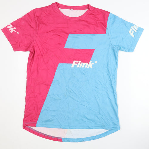 Flink Unisex Multicoloured T-Shirt M - Sporty Style