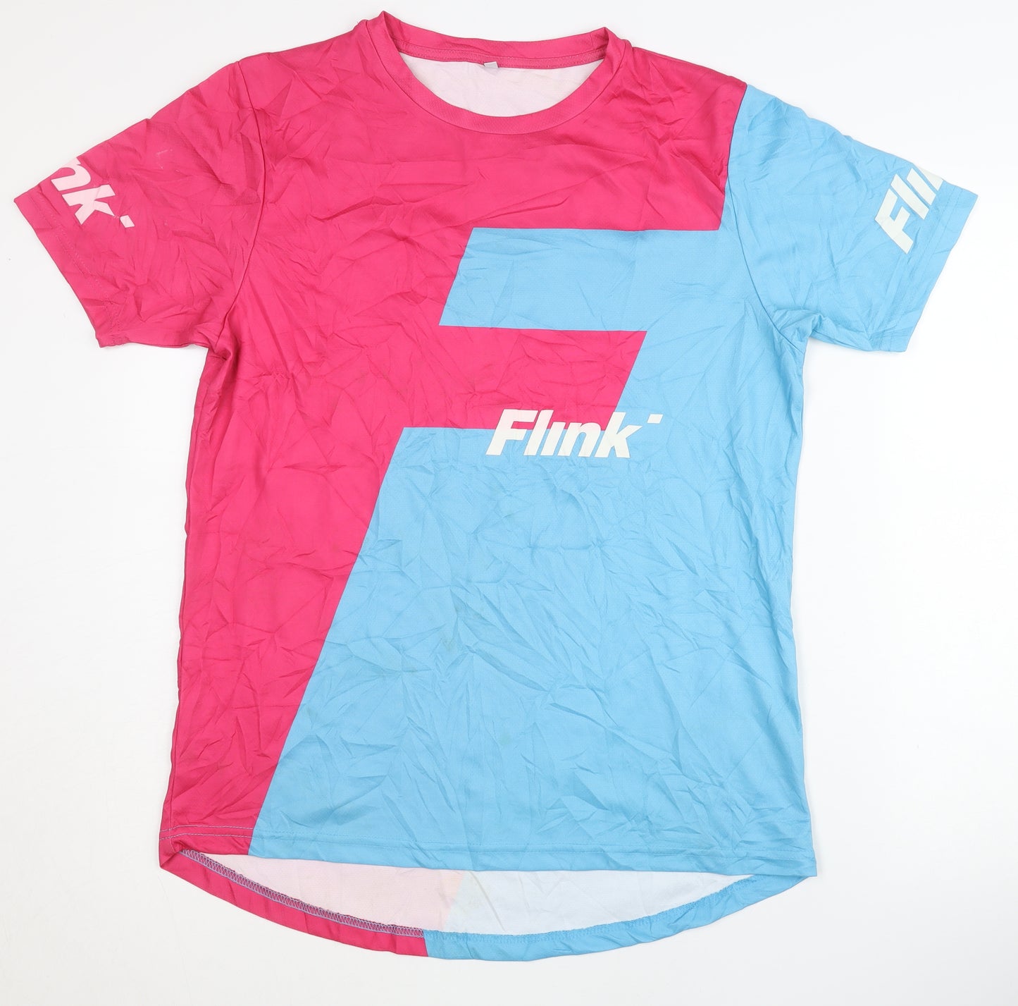 Flink Unisex Multicoloured T-Shirt M - Sporty Style