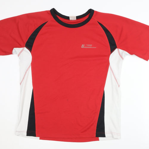Shamp Men's Red Medium Gym Jersey T-Shirt