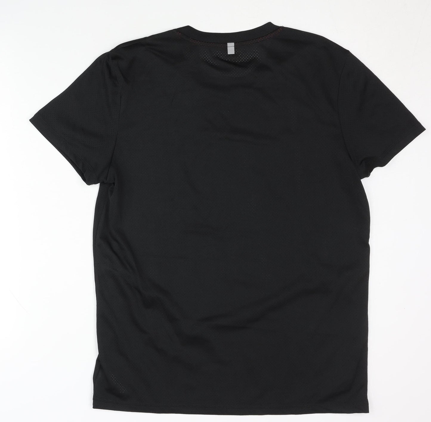 Crivit Sports Men's Black T-Shirt M, Breathable, Activewear