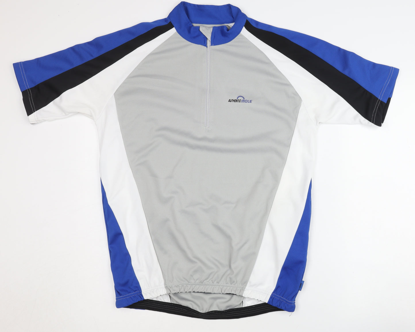 TCM Men's L Grey Cycling Jersey T-Shirt
