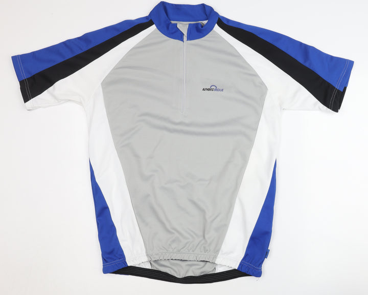 TCM Men's L Grey Cycling Jersey T-Shirt
