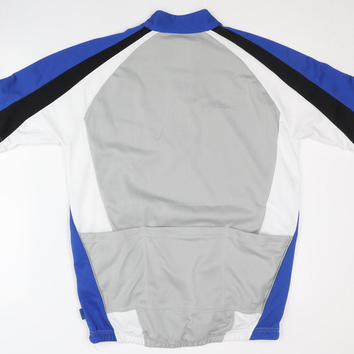 TCM Men's L Grey Cycling Jersey T-Shirt