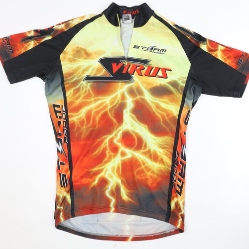 BCM S Virus Men's Multicoloured Graphic Cycling Jersey
