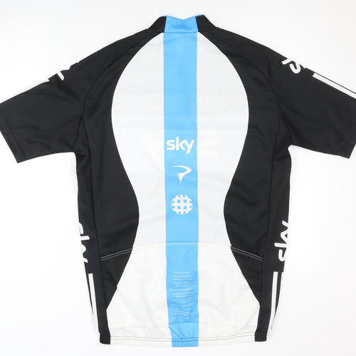 Adidas Mens Cycling Jersey XL Black Blue