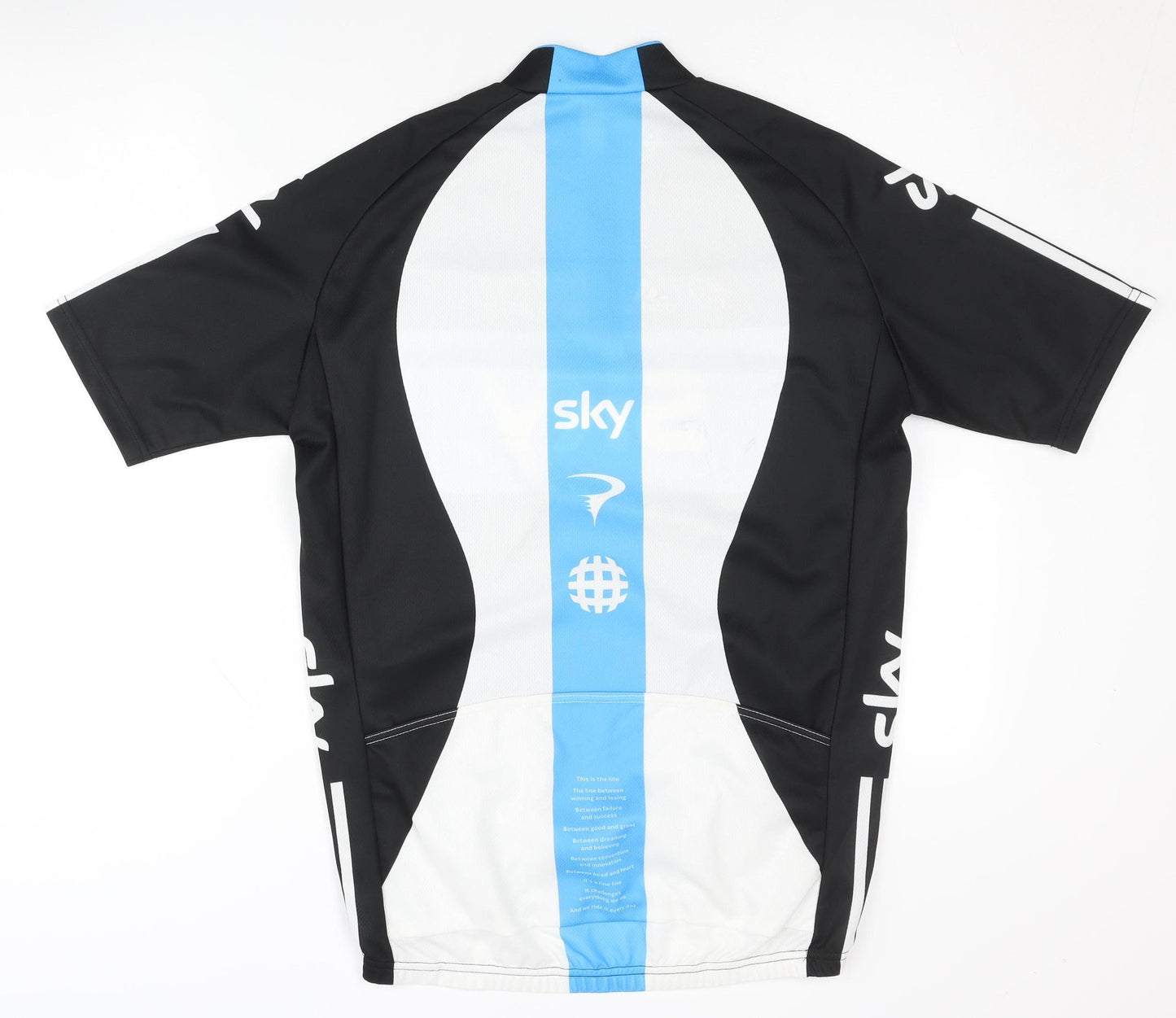 Adidas Mens Cycling Jersey XL Black Blue