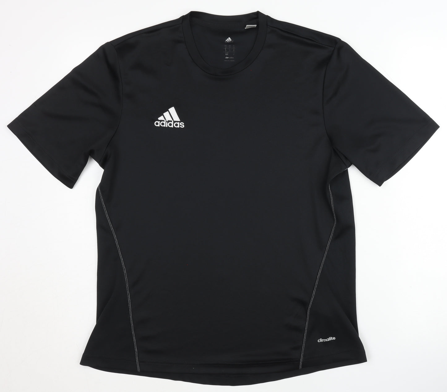 Adidas Men's Black Gym T-Shirt L Moisture Wicking