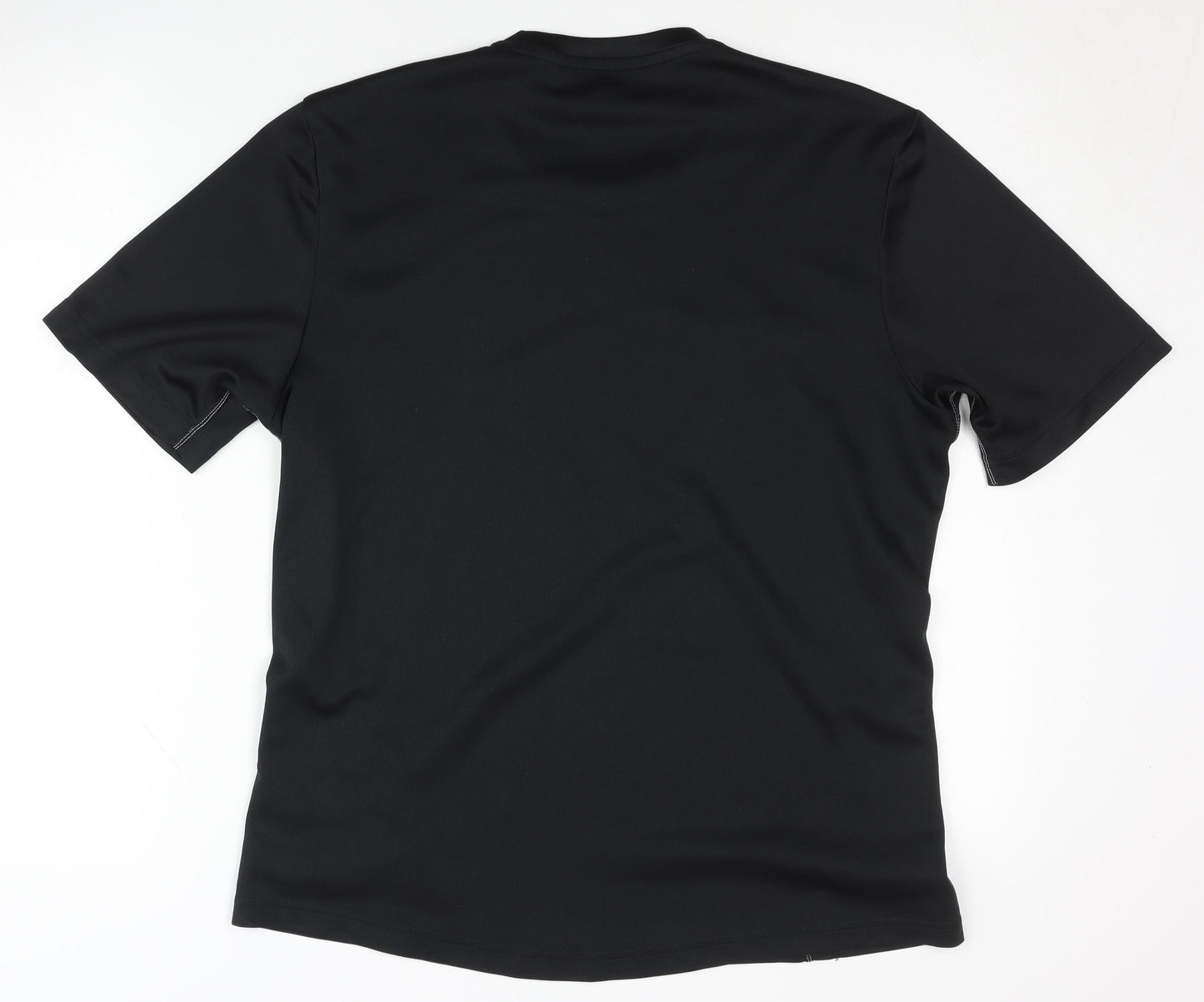Adidas Men's Black Gym T-Shirt L Moisture Wicking