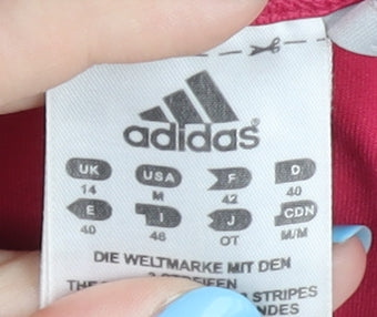 Adidas Women's Pink Tank Top - Size 14 Athletic Fit