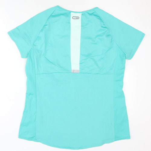 Decathlon Women's Blue Short Sleeve Running T-Shirt 18