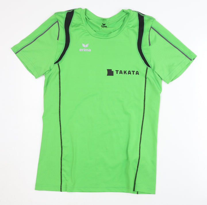 Erima Green Athletic T-Shirt, Size 12, Unisex
