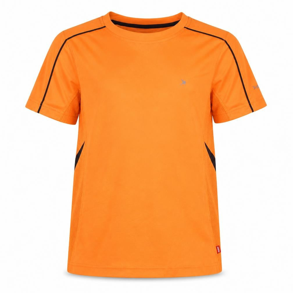 Rossi Bright Orange Boys T-Shirt - Size 11 Years, Breathable Activewear