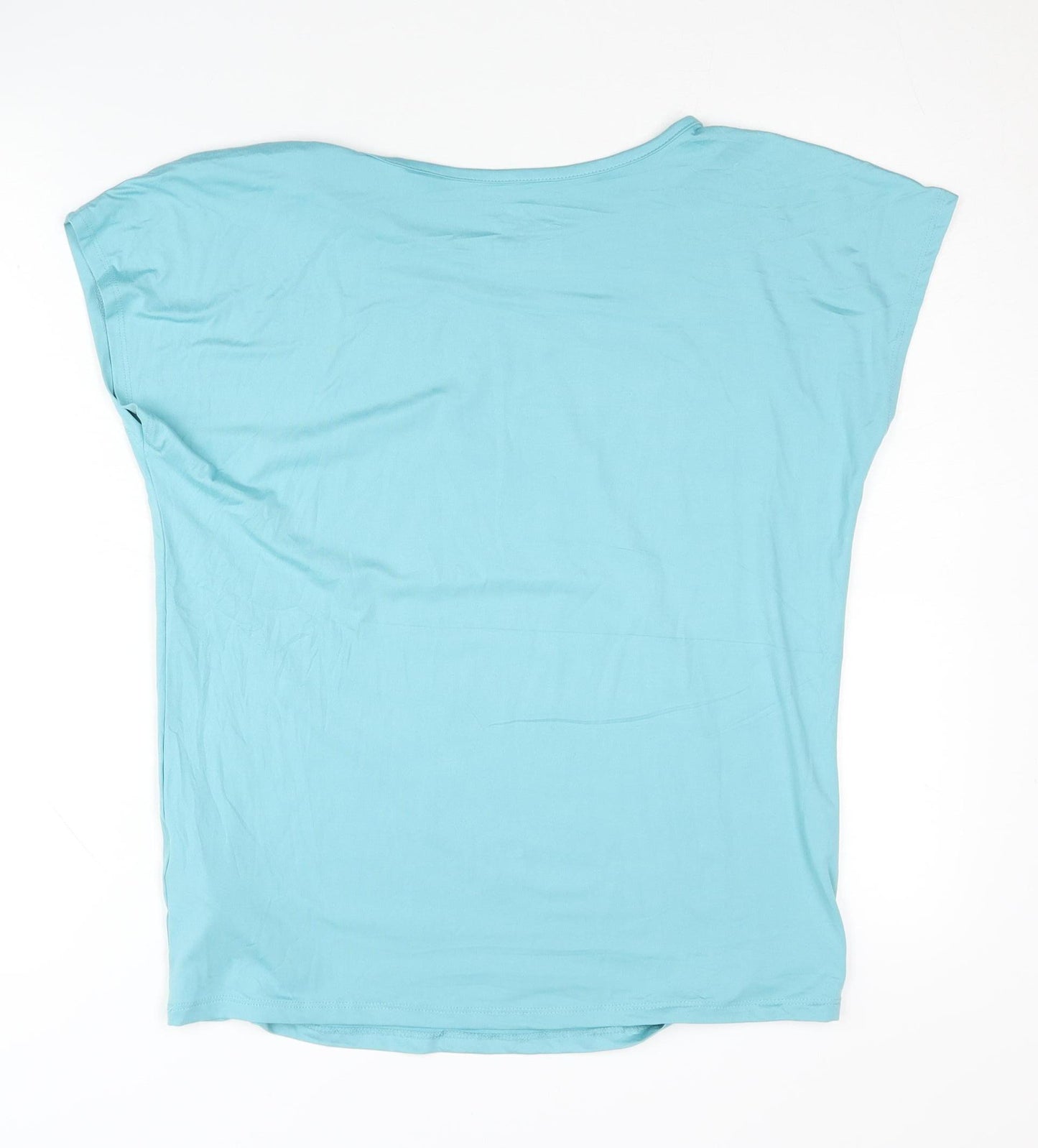 Active Touch Women's Blue Sleeveless Gym T-Shirt S