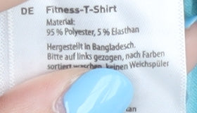 Active Touch Women's Blue Sleeveless Gym T-Shirt S