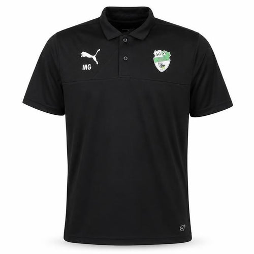 Puma Men's Black Polo Shirt M - Activewear Gym Top