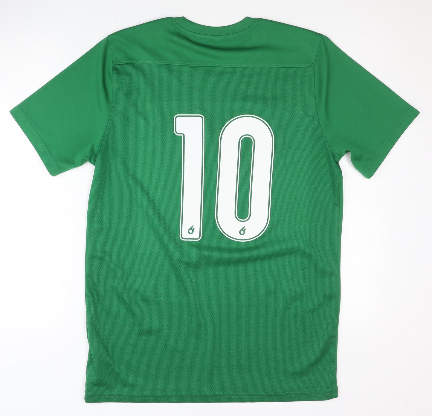 Nike Men's Green Jersey T-Shirt L Slim Fit