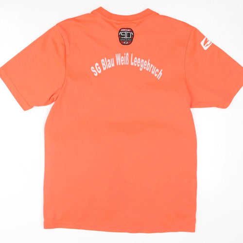 Saller Men's Athletic Orange T-Shirt, Size S