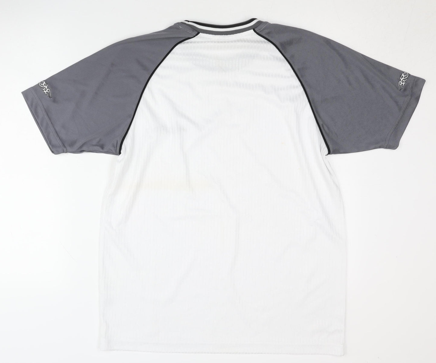 Angelo Litrico Men's XL White Grey T-Shirt