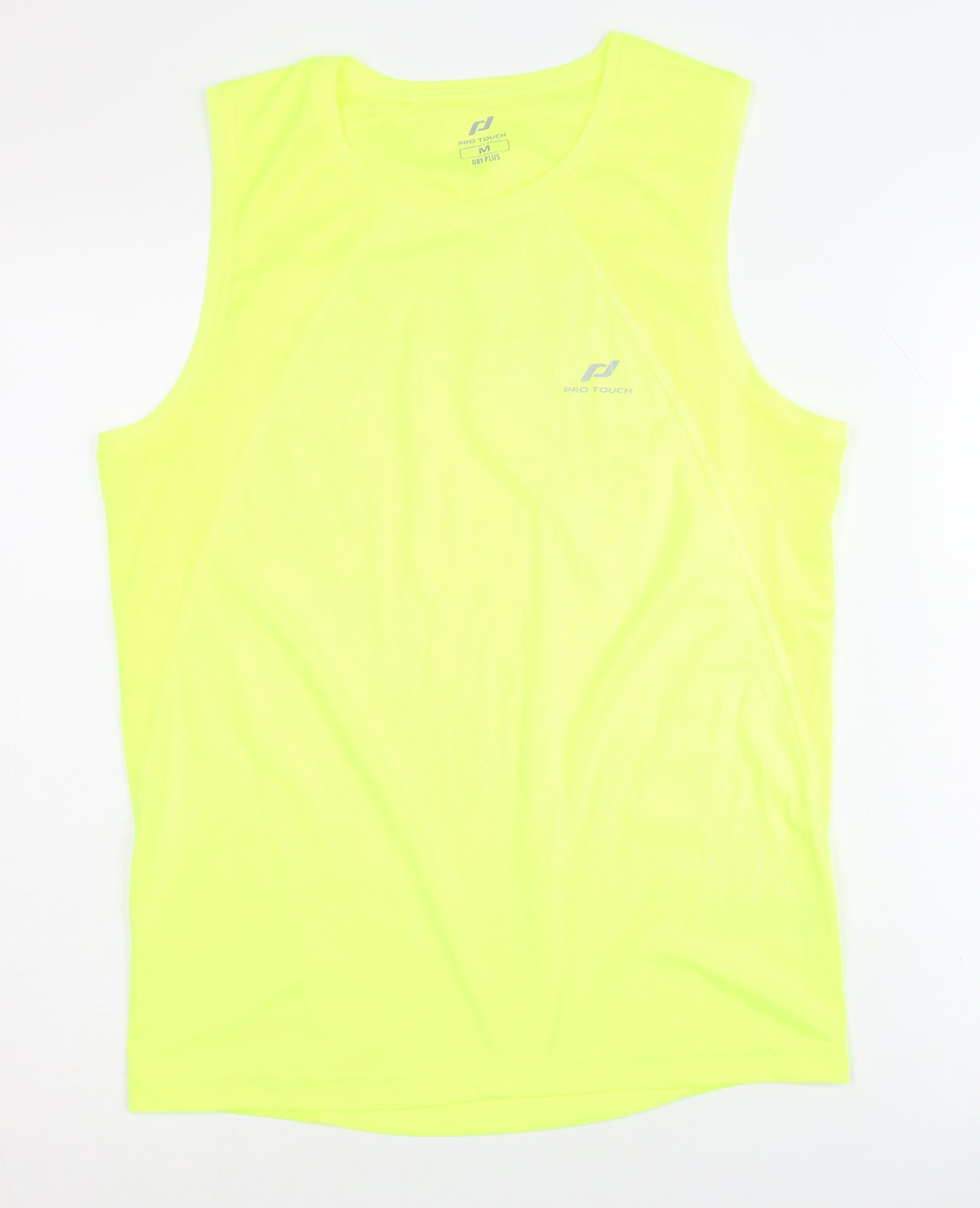 Pro Touch Unisex Yellow Medium Tank for Running & Gym