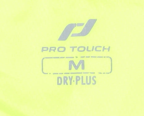 Pro Touch Unisex Yellow Medium Tank for Running & Gym