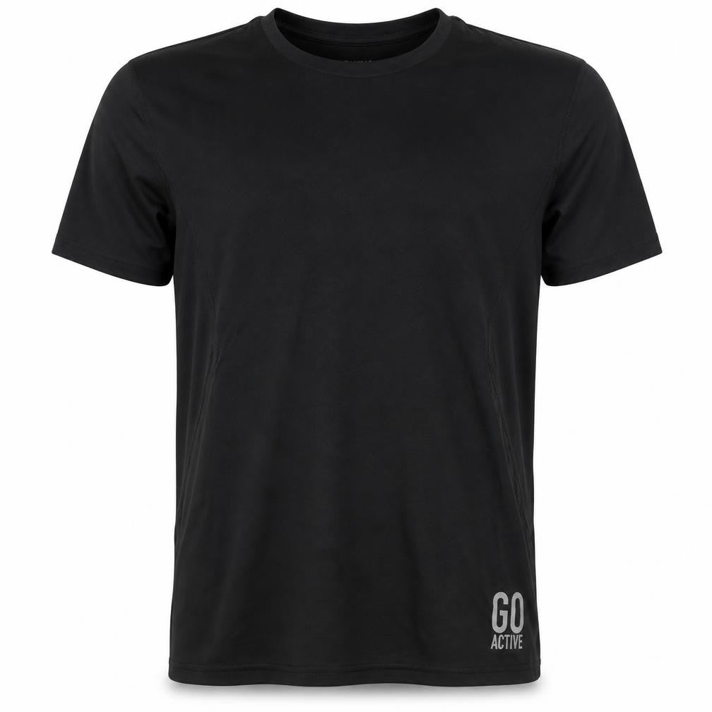 Front view of Crivit Men's Black Activewear Top - XL