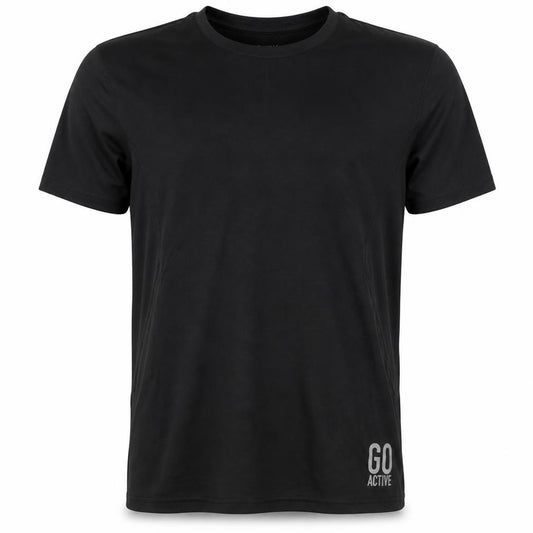 Front view of Crivit Men's Black Activewear Top - XL