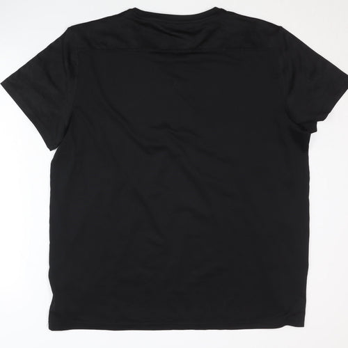 Crivit Men's Black Activewear Top - XL