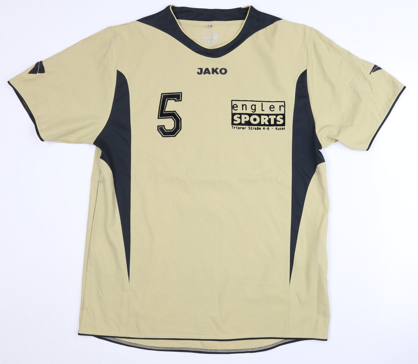 JAKO Men's Beige Football Jersey M