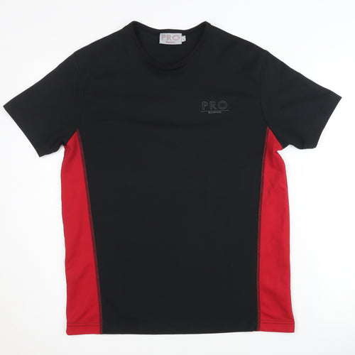 PRO Men's Black Running T-Shirt L Size
