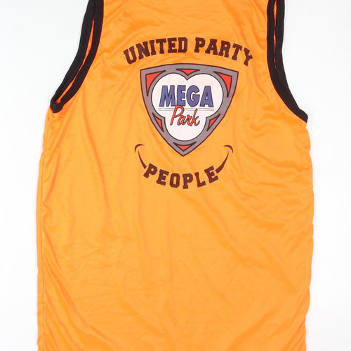 Mega Park Men's Orange XL Tank Top Jersey