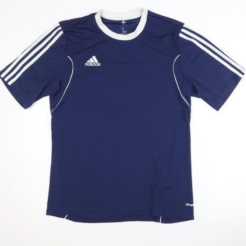 Adidas Men's Blue T-Shirt M Gym & Training