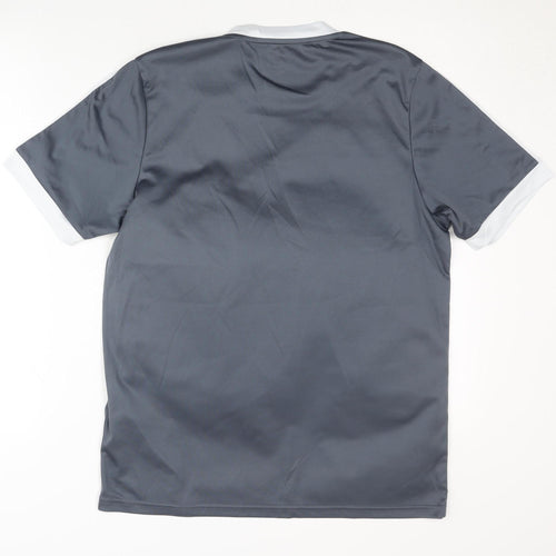 Erima Men's Grey Football Jersey T-Shirt M