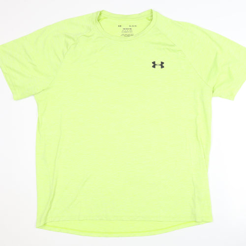 Under Armour Men's XL Green T-Shirt for Gym & Training