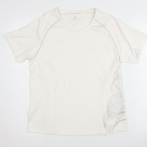 ALEX ATHLETICS Ivory Women's Size 14 T-Shirt