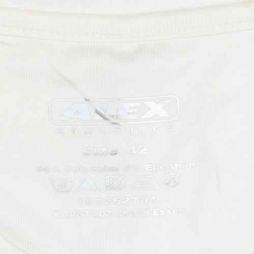 ALEX ATHLETICS Ivory Women's Size 14 T-Shirt
