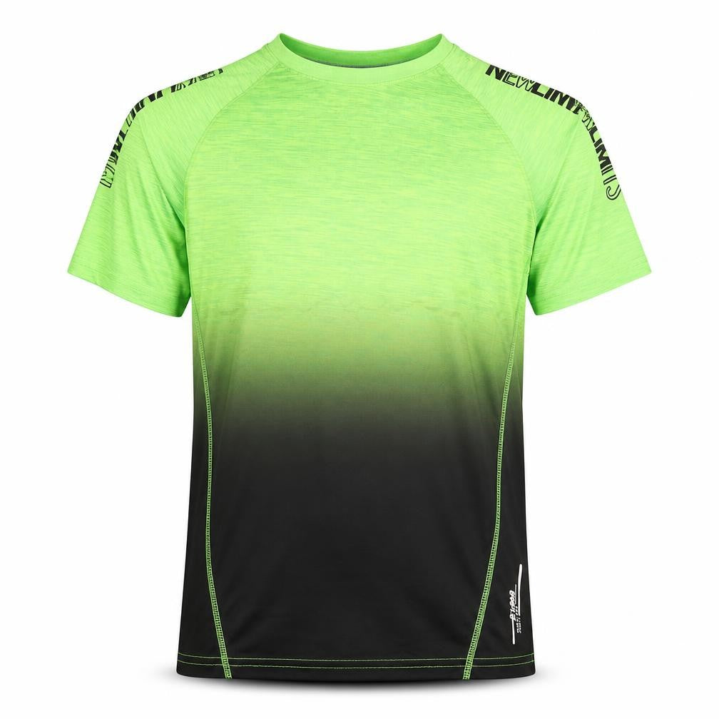 Download Men's Green Running T-Shirt, Size 170/176