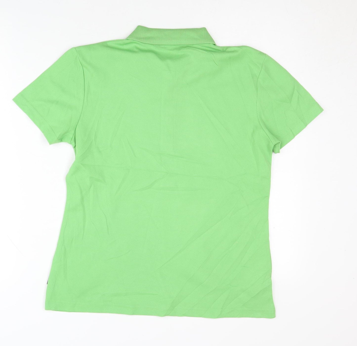 Peak Marks Women's Green Polo Shirt - Size M