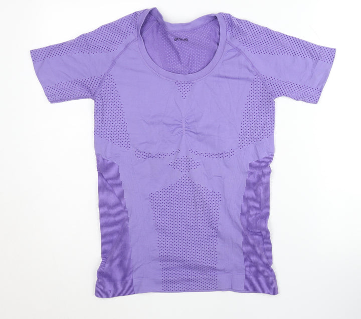 Active by Tchibo Women's Purple T-Shirt Size S