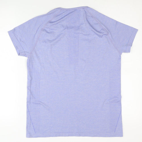 Karaca Women's Purple Activewear T-Shirt, M - Gym & Training