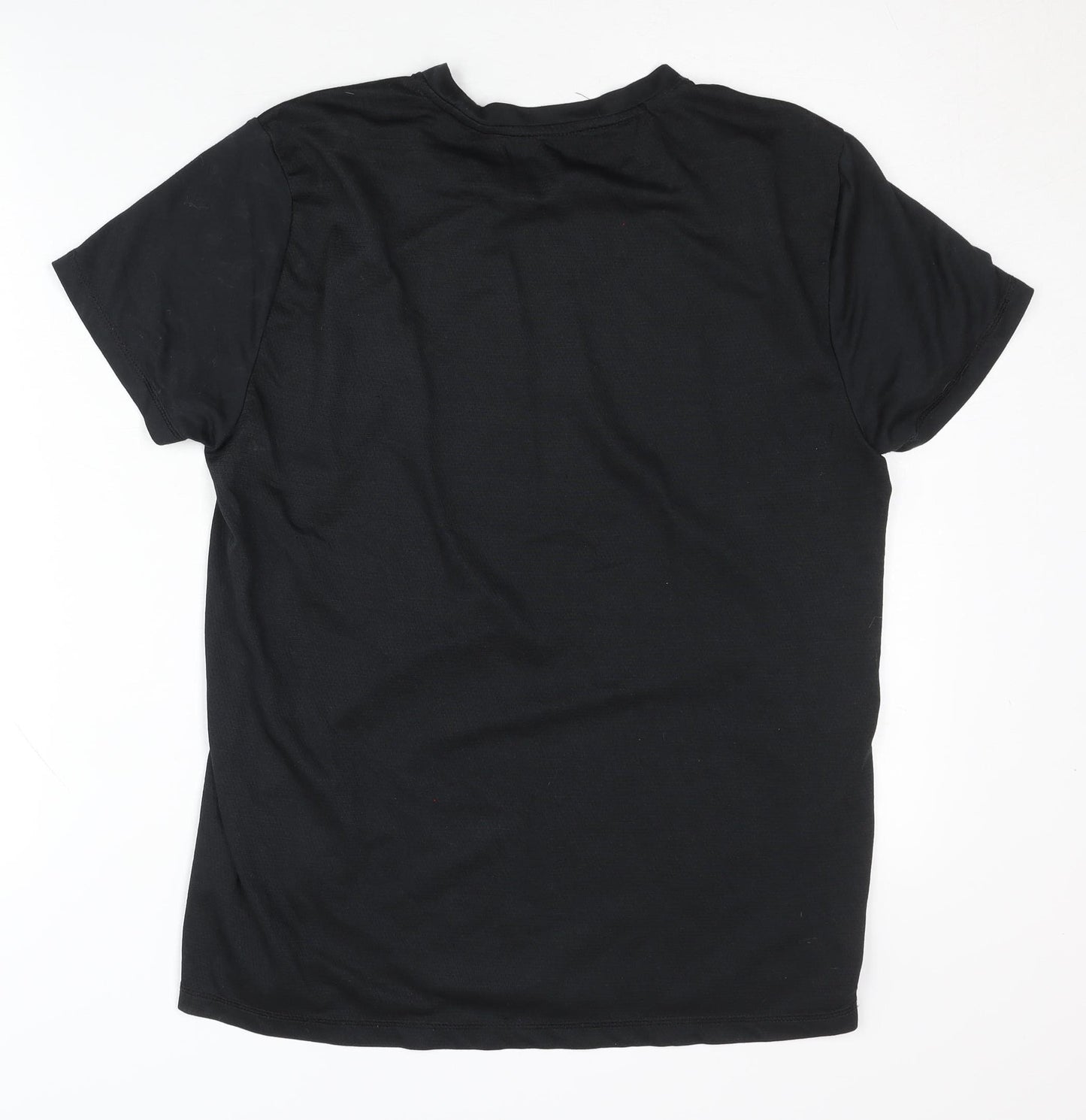 Crivit Men's Black T-Shirt - Medium, Gym & Training