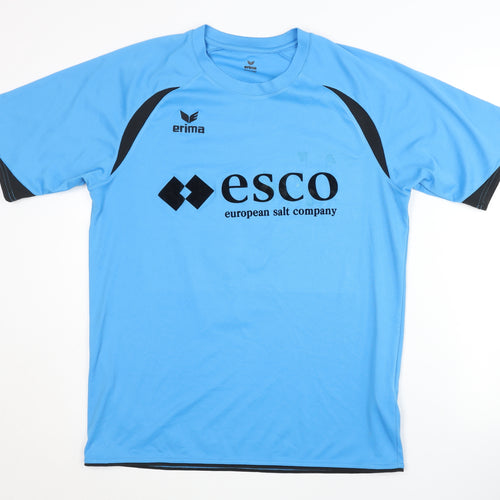 Erima Blue Men's Sports T-Shirt, Size L