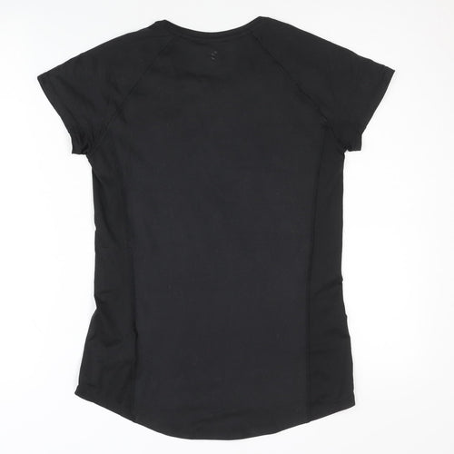 H&M Women's Black Active T-Shirt Size 12