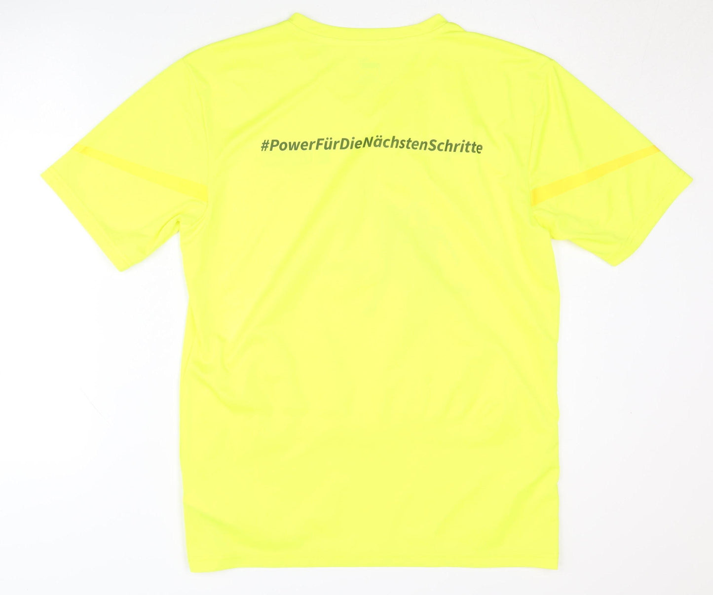 Puma Men's Yellow T-Shirt, Size L - Sporty & Stylish