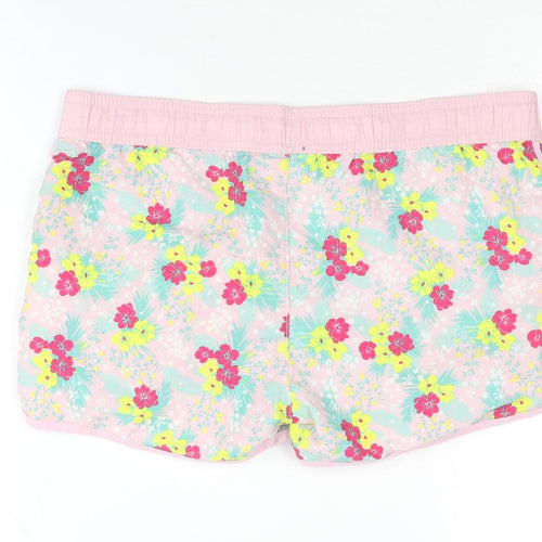 Y.F.K. Teens Pink Floral Athletic Shorts