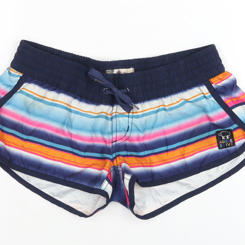 Aggressive Women's Multicoloured Athletic Shorts S