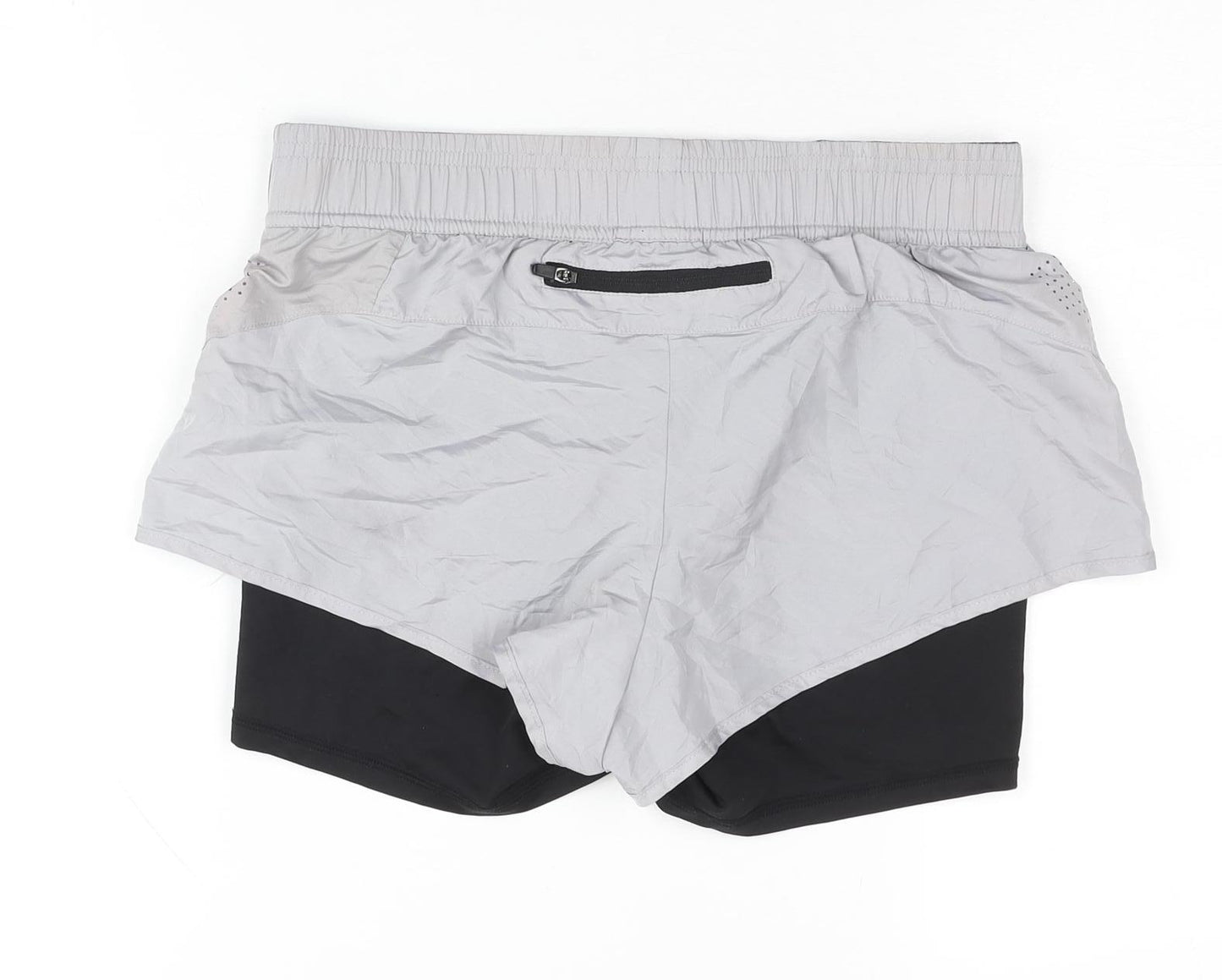 Hoodies Womens XS Grey Black Biker Shorts