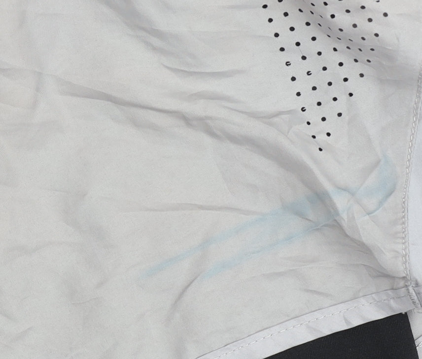 Hoodies Womens XS Grey Black Biker Shorts