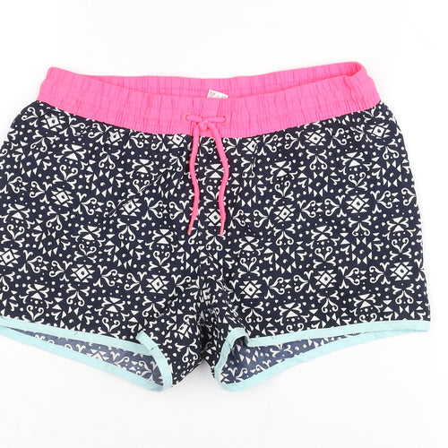 Yigga Teens Geometric Athletic Shorts Multicoloured