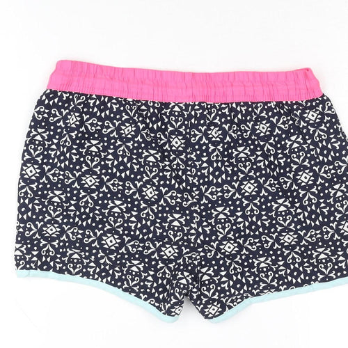 Yigga Teens Geometric Athletic Shorts Multicoloured