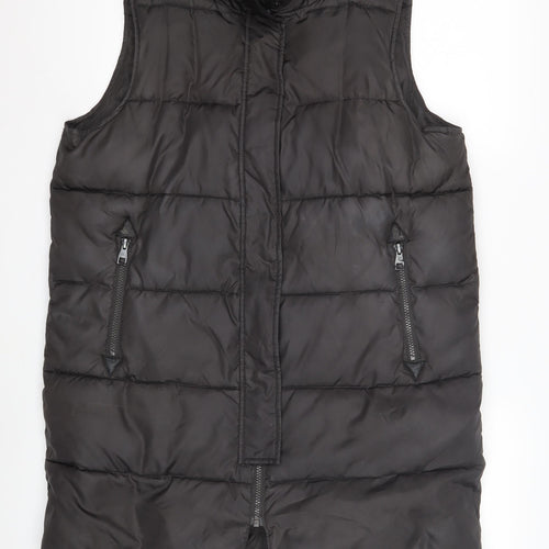 Derek Lam 10C Men's Black Puffer Waistcoat M